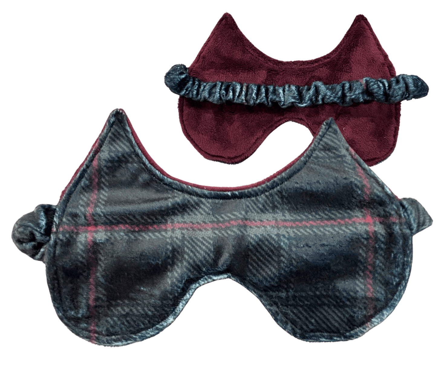 Ready - Made Cat Ear Sleep Mask - FireflyBazaarTX