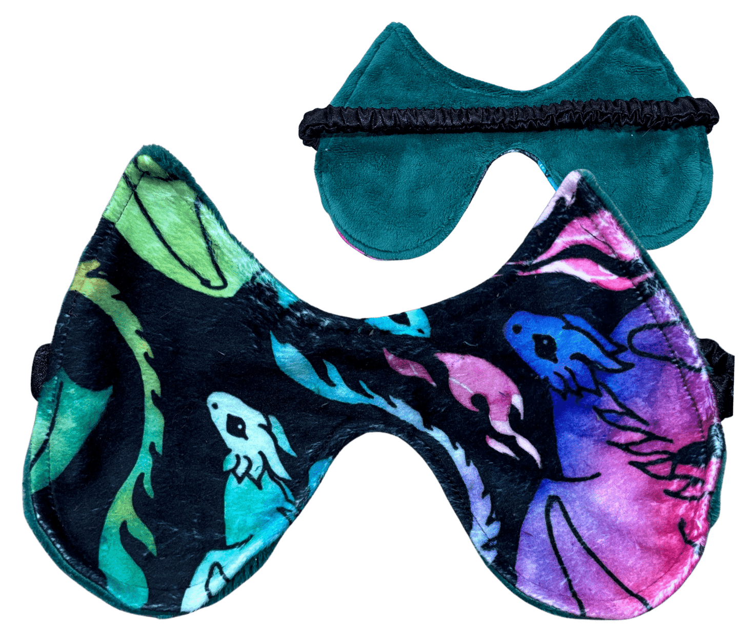 Ready - Made Cat Ear Sleep Mask - FireflyBazaarTX