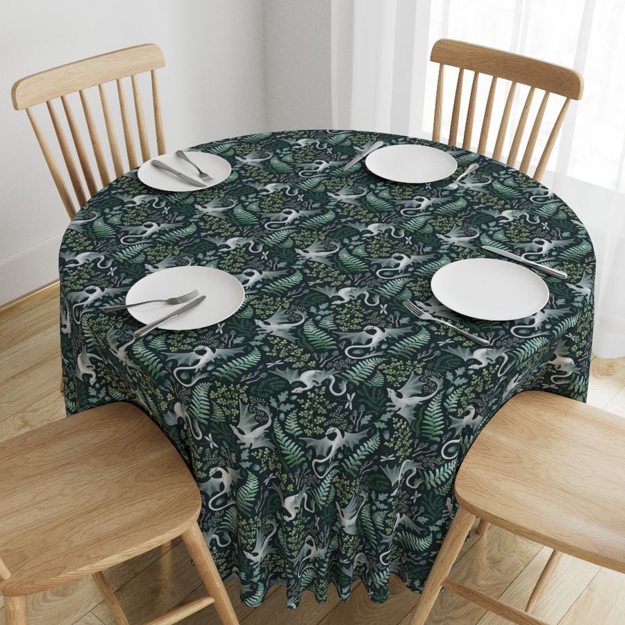 Round Tablecloth - FireflyBazaarTX