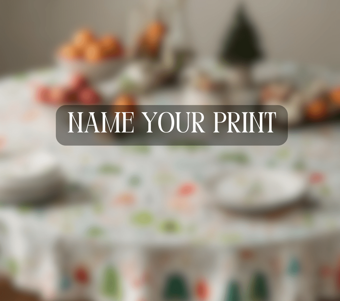 Round Tablecloth - FireflyBazaarTX