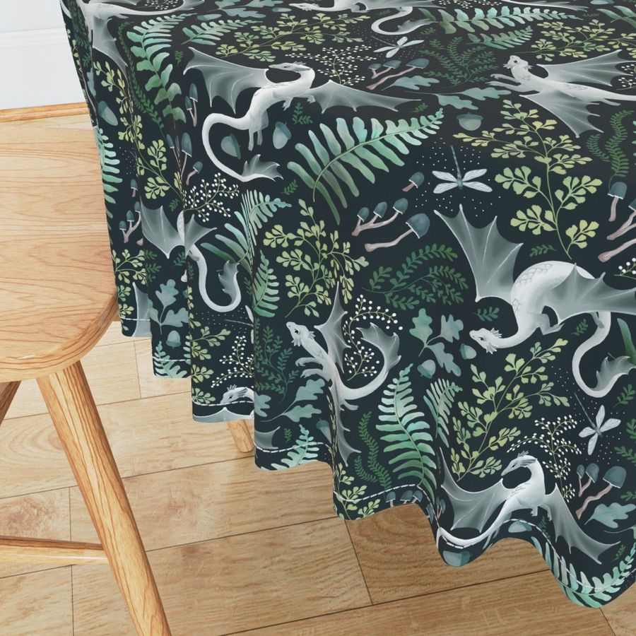 Round Tablecloth - FireflyBazaarTX