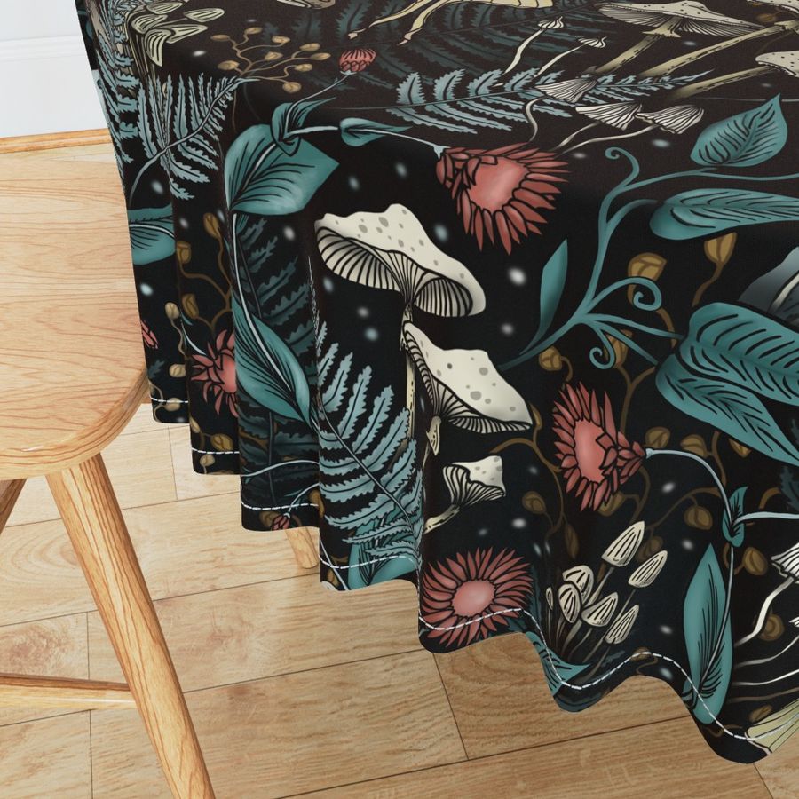 Round Tablecloth - FireflyBazaarTX