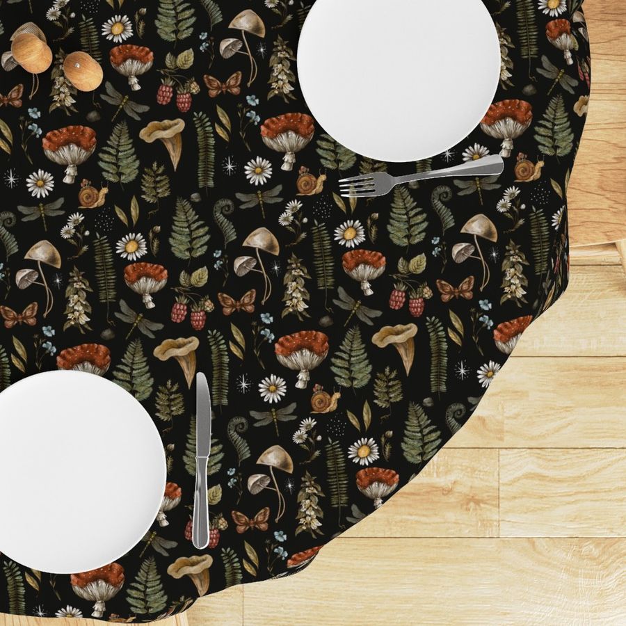 Round Tablecloth - FireflyBazaarTX