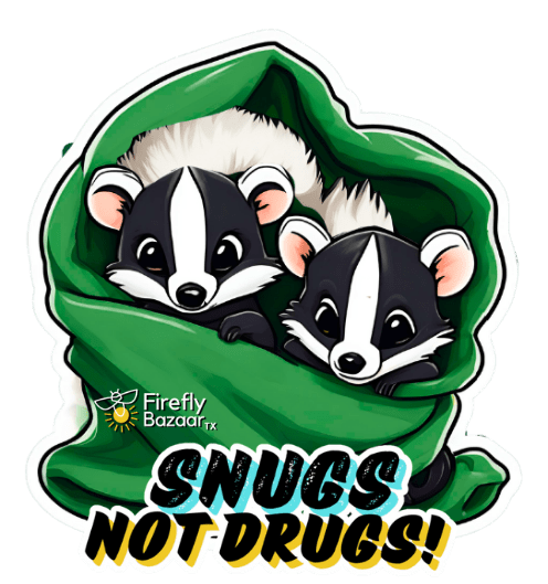 Snugs not Drugs Stickers - FireflyBazaarTX