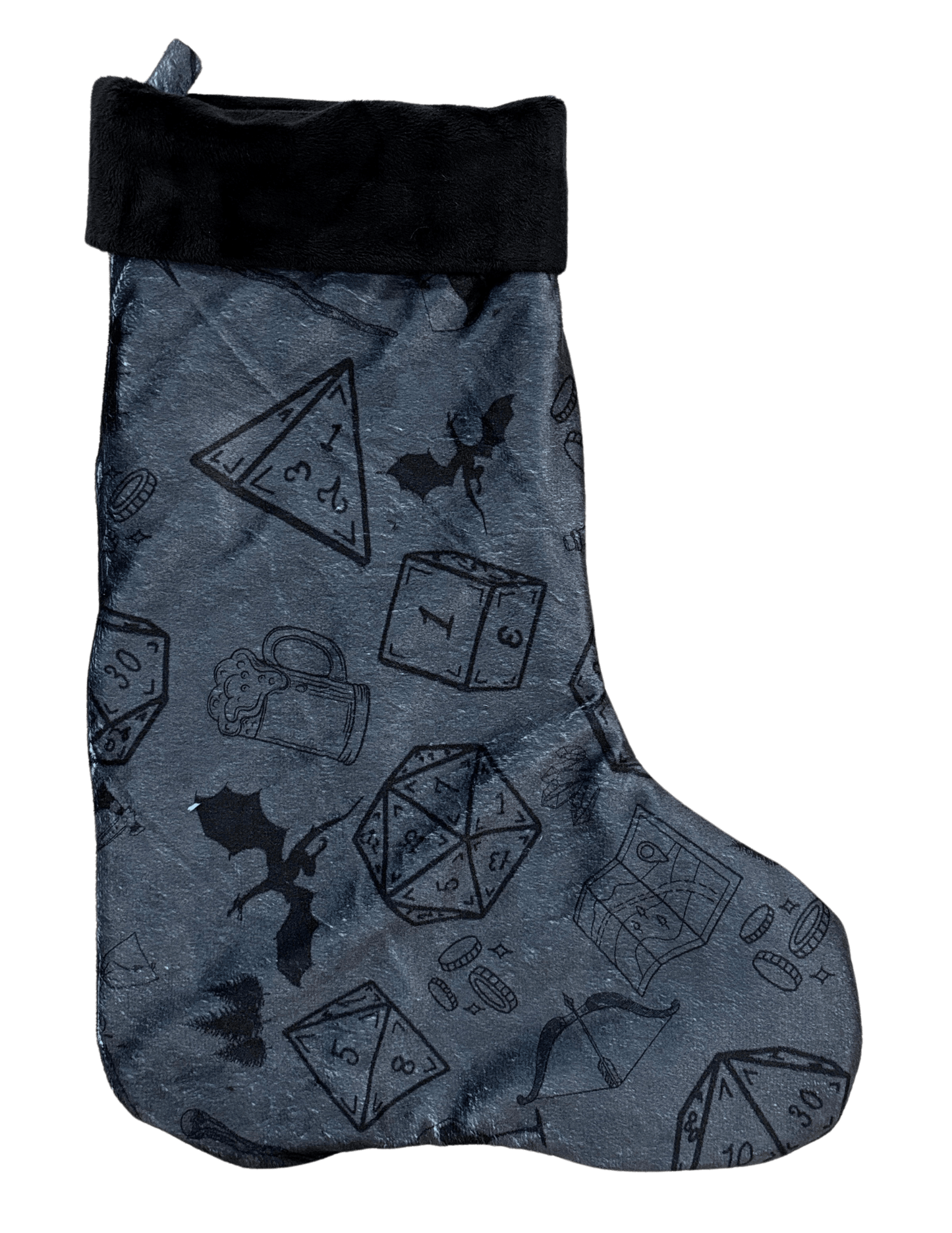 Stockings - Handmade Christmas Stockings, made from Upcycled Minky Scraps - FireflyBazaarTX