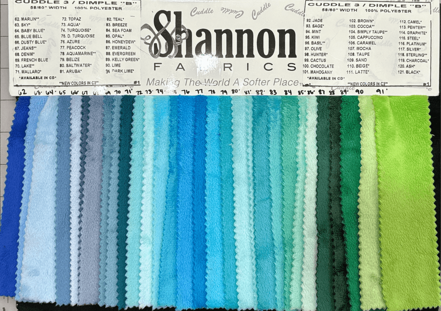 Swatches - FireflyBazaarTX