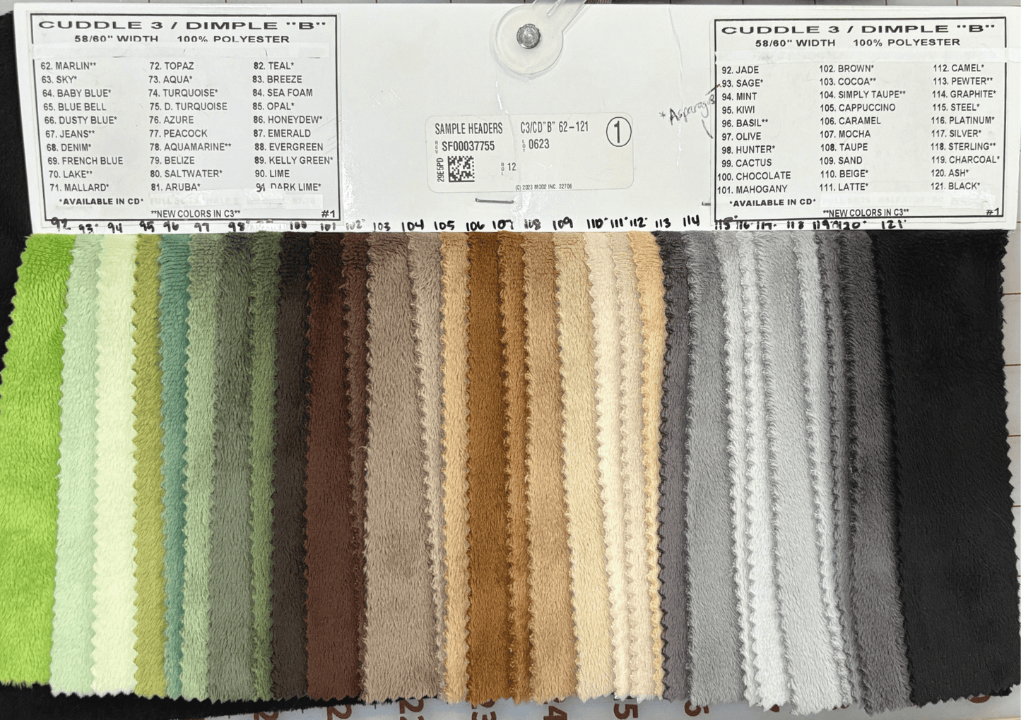 Swatches - FireflyBazaarTX