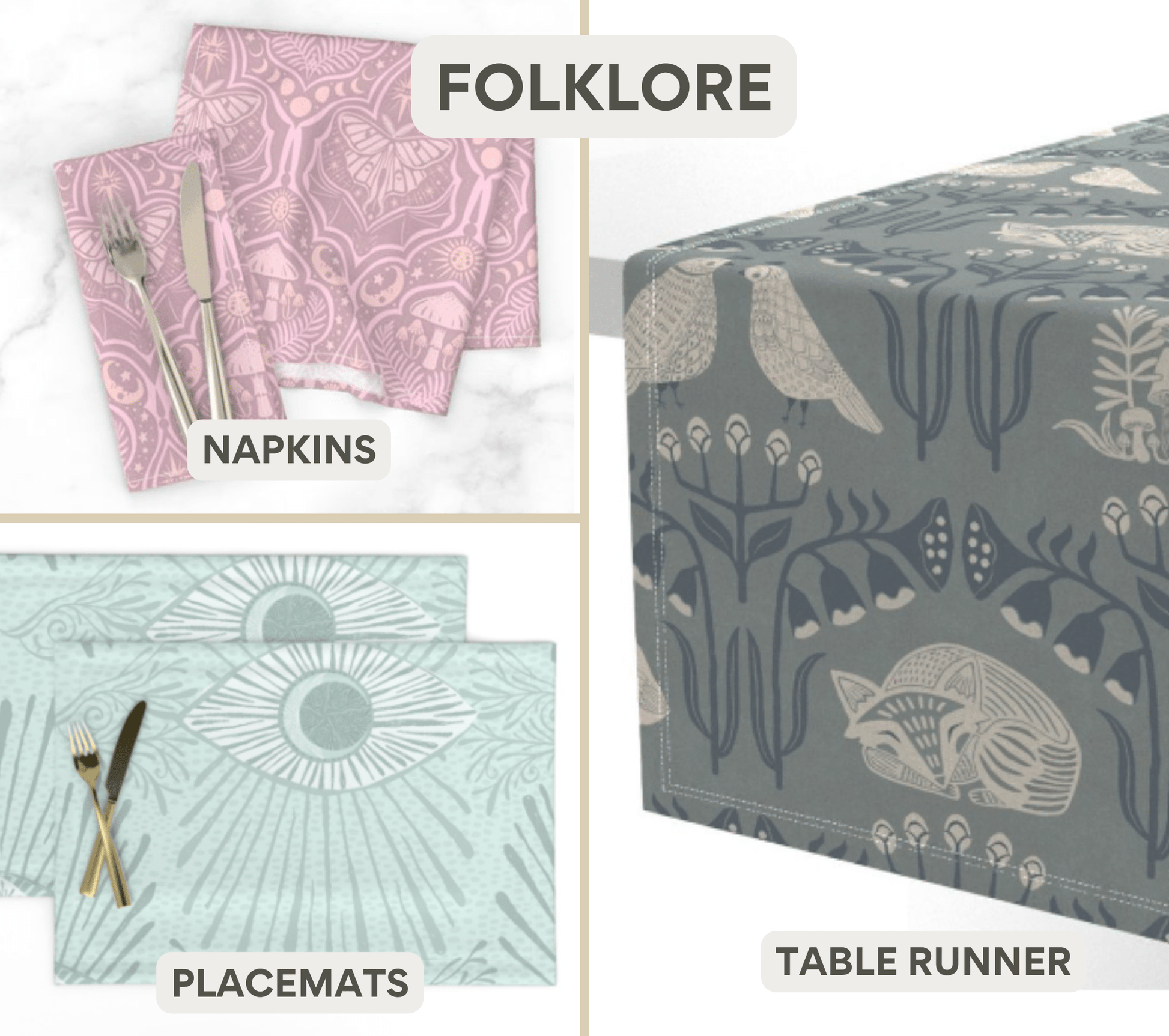 Tableware Set - FireflyBazaarTX