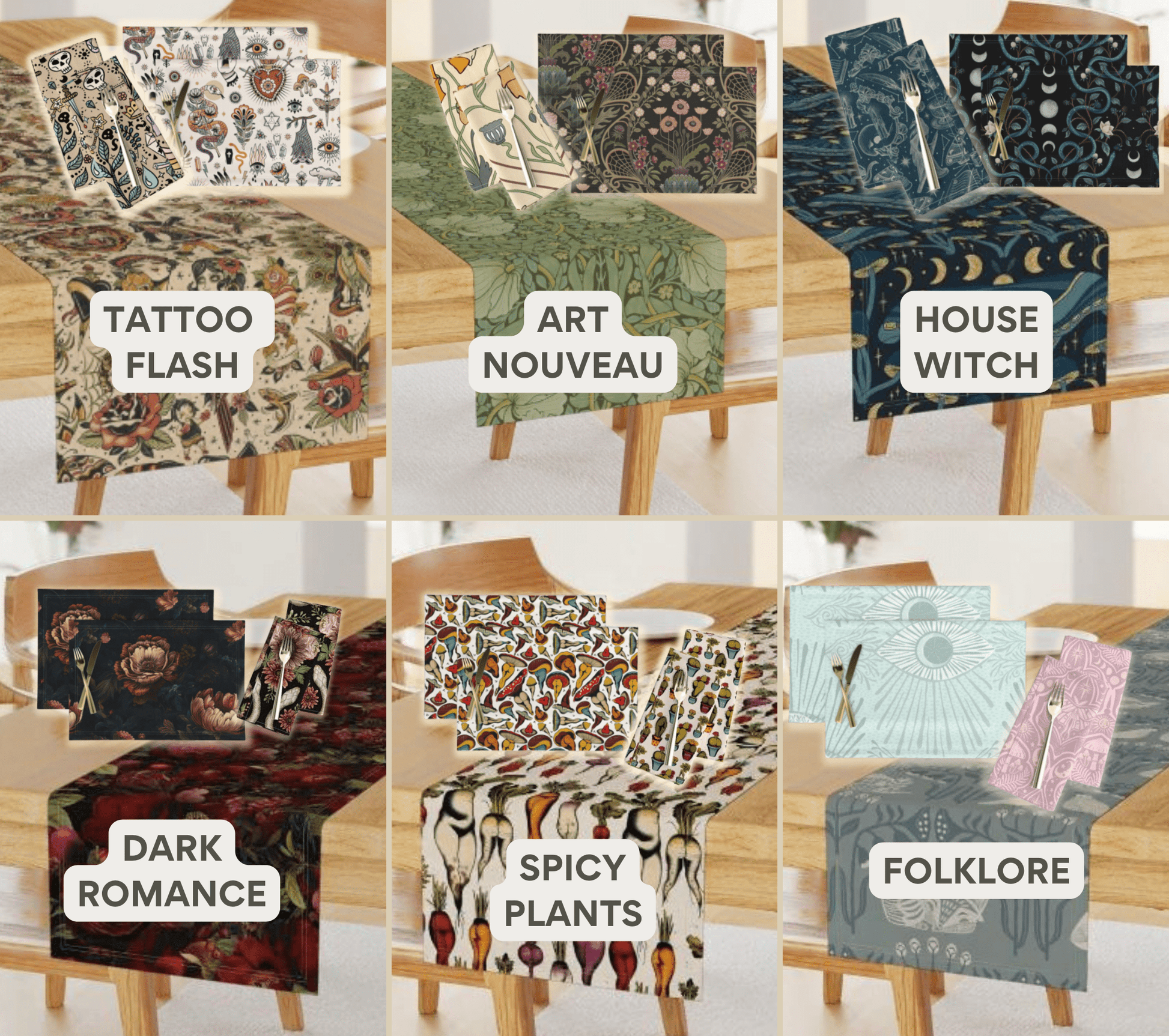 Tableware Set - FireflyBazaarTX