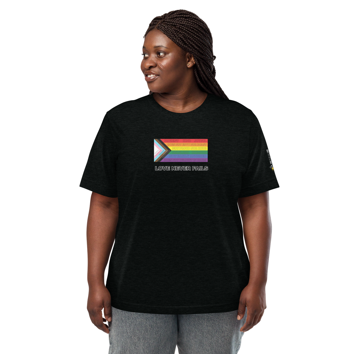 Love Never Fails T-shirt