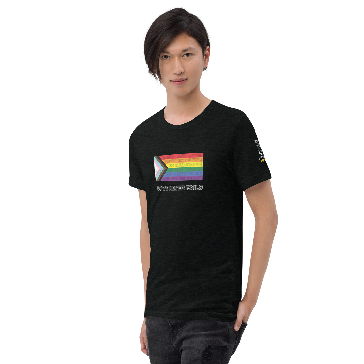 Love Never Fails T-shirt