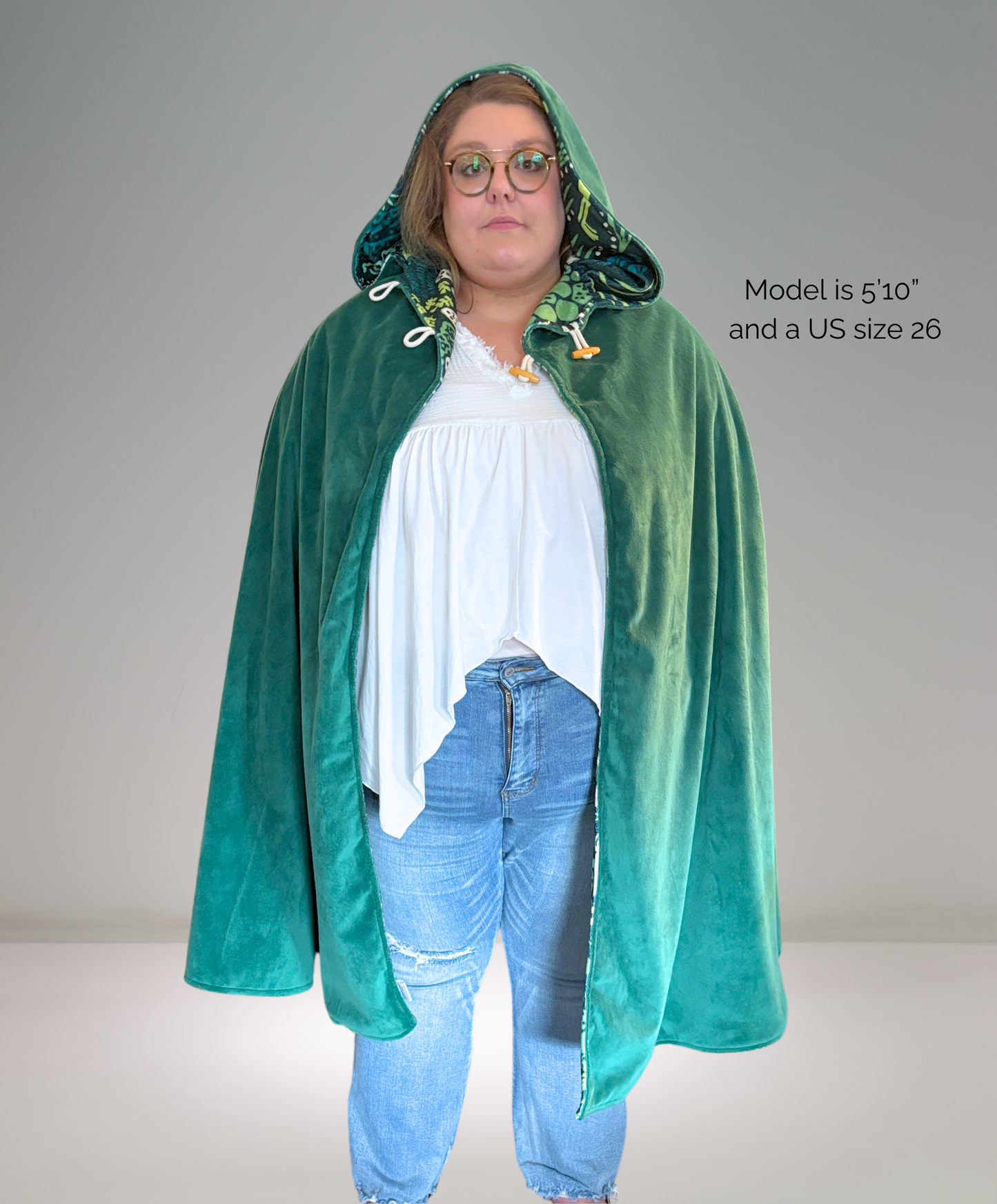 Standard Minky Cloak - Customizable Hooded Cape