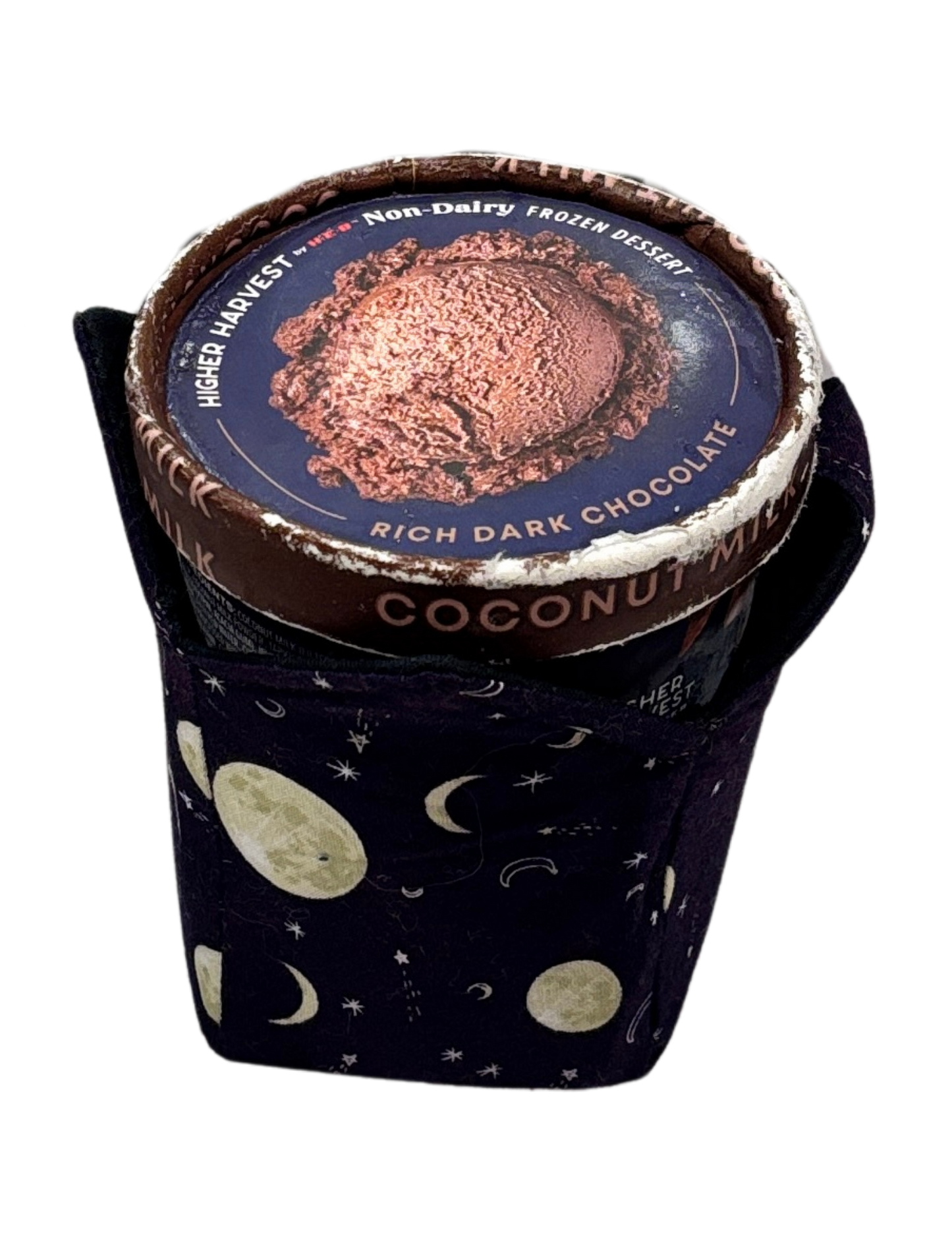 Drink Holder - Insulated Cotton Sleeve for Cups or Ice Cream Pints