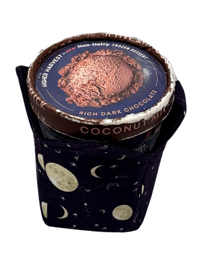 Drink Holder - Insulated Cotton Sleeve for Cups or Ice Cream Pints
