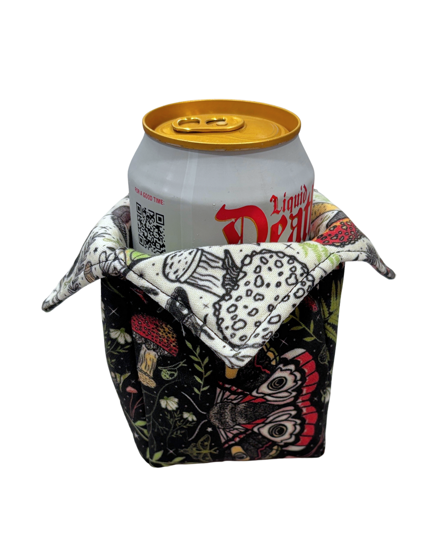 Drink Holder - Insulated Cotton Sleeve for Cups or Ice Cream Pints