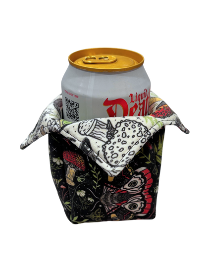 Drink Holder - Insulated Cotton Sleeve for Cups or Ice Cream Pints