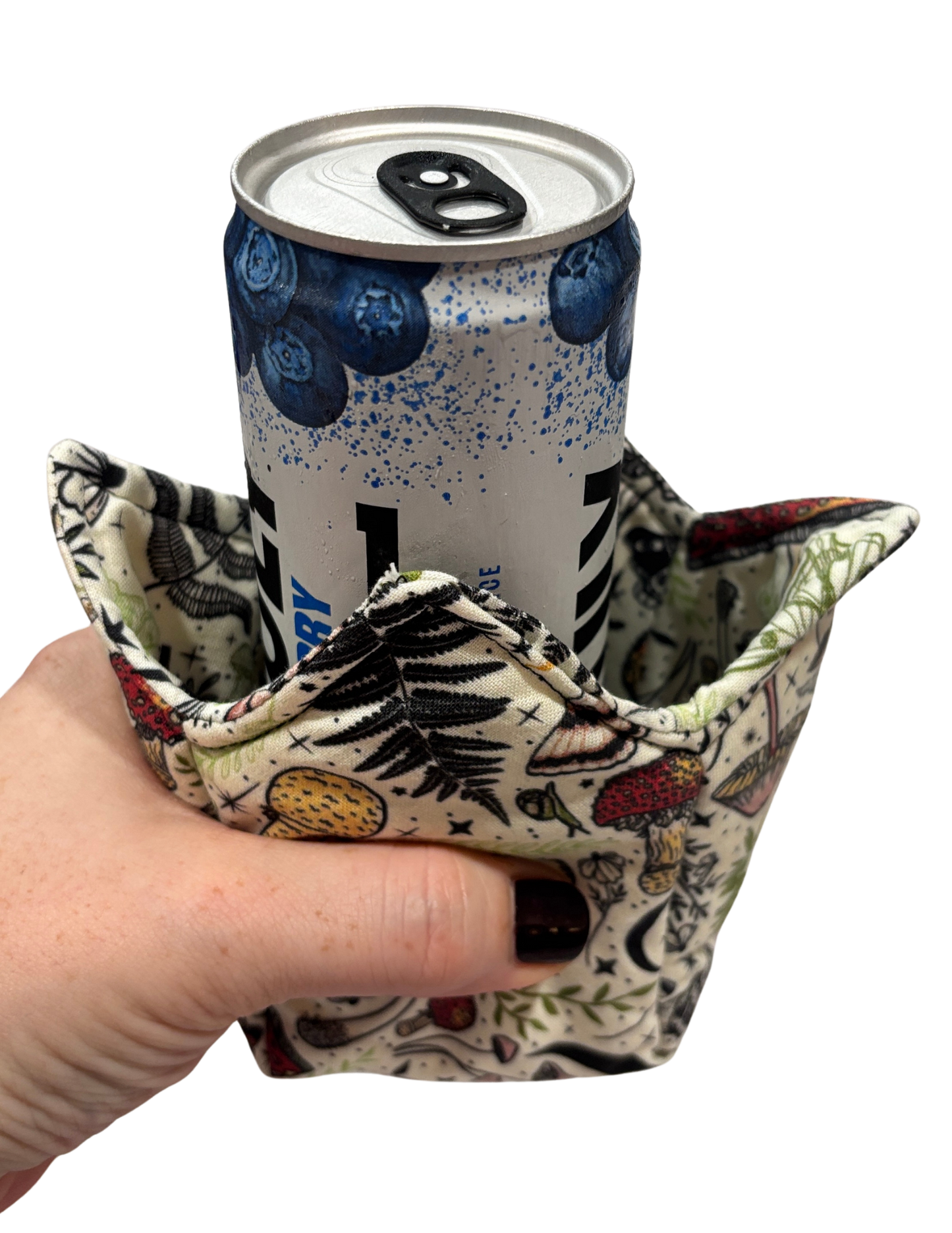 Drink Holder - Insulated Cotton Sleeve for Cups or Ice Cream Pints