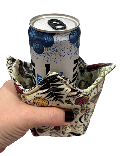 Drink Holder - Insulated Cotton Sleeve for Cups or Ice Cream Pints