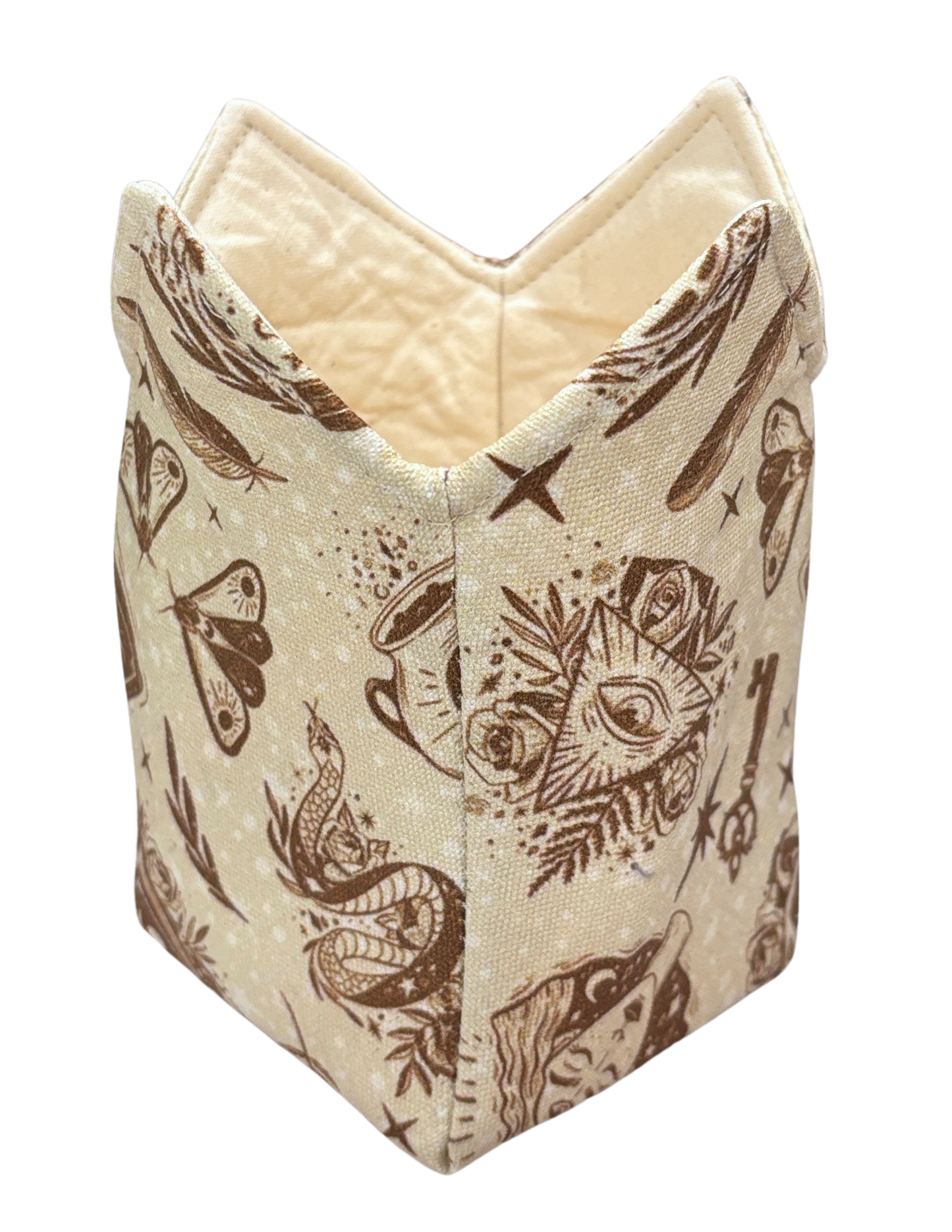Drink Holder - Insulated Cotton Sleeve for Cups or Ice Cream Pints
