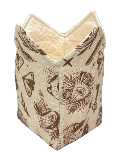 Drink Holder - Insulated Cotton Sleeve for Cups or Ice Cream Pints