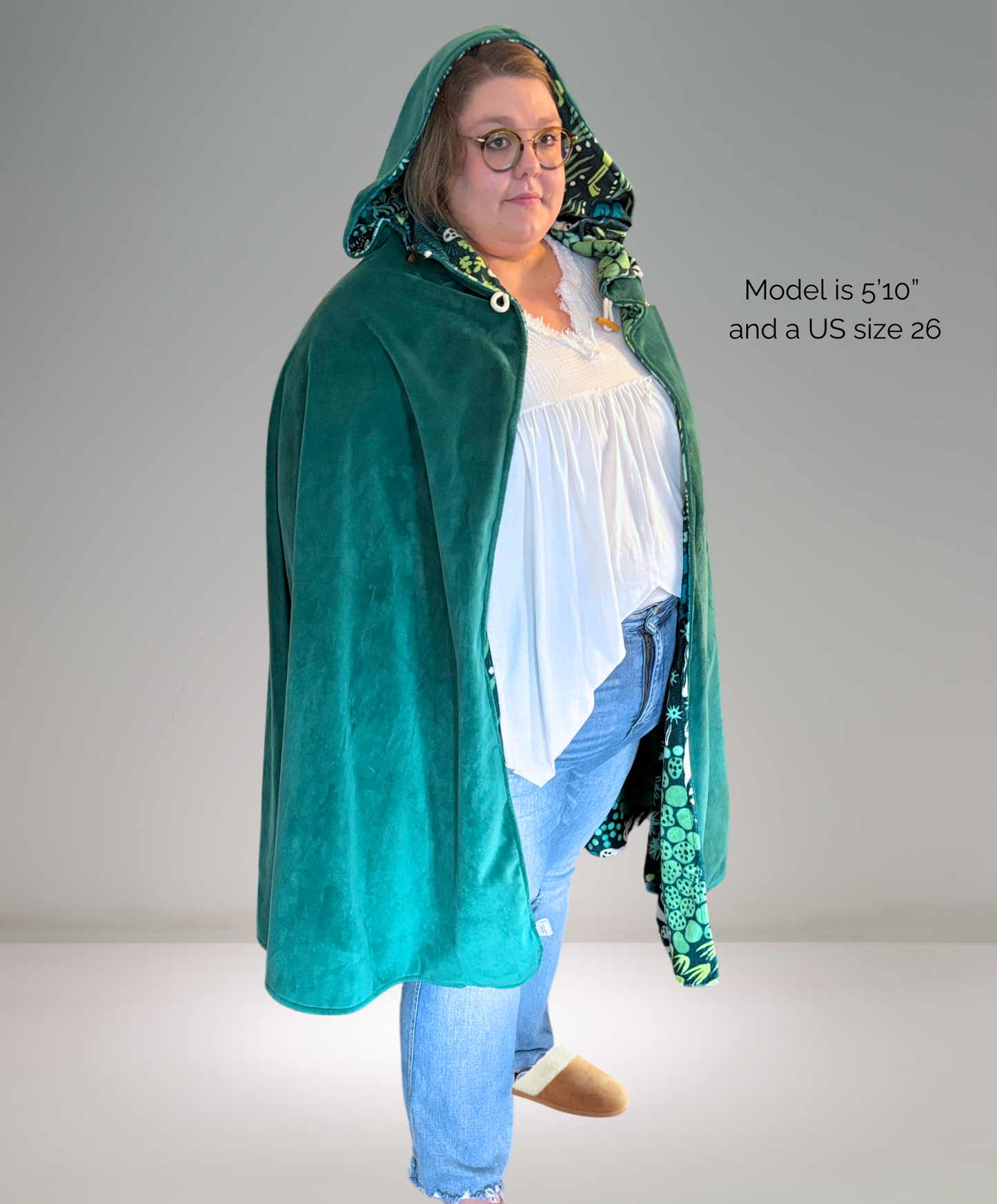 Standard Minky Cloak - Customizable Hooded Cape