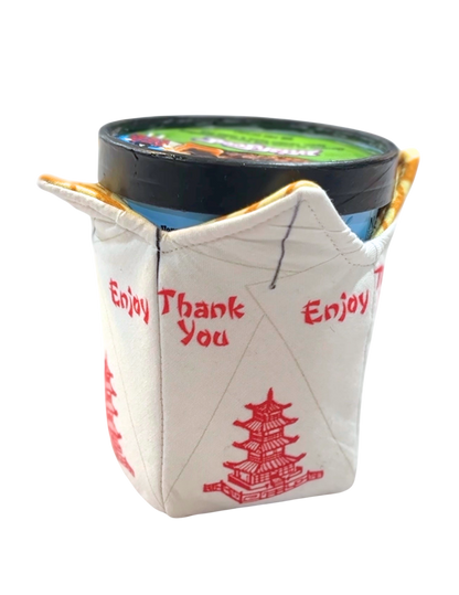 Drink Holder - Insulated Cotton Sleeve for Cups or Ice Cream Pints