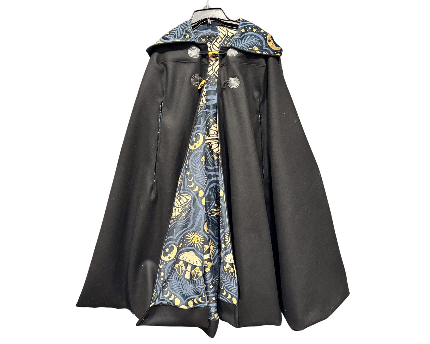 Wool Cloak - Water-Resistant Custom Hooded Cloak