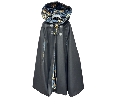 Wool Cloak - Water-Resistant Custom Hooded Cloak