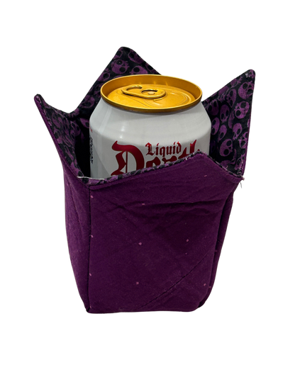Drink Holder - Insulated Cotton Sleeve for Cups or Ice Cream Pints