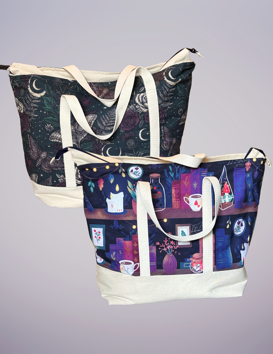 Market Bags - Insulated Cotton & Canvas heavy duty tote bags