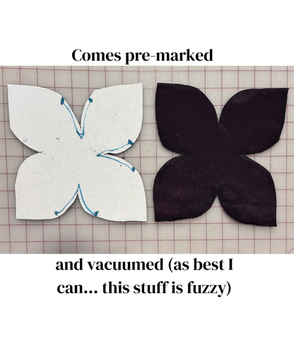 Tea Tulip Kit - Pre-Cut Fabric Bundle