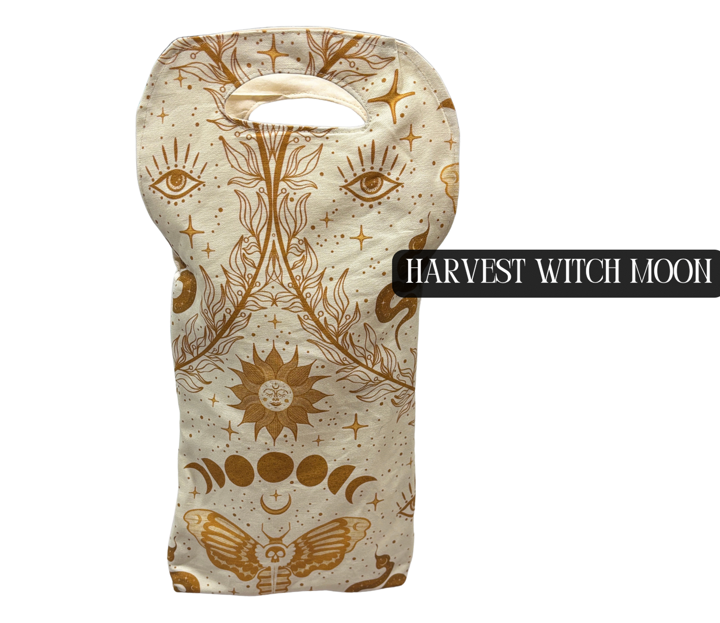 Wine Bags - Handmade, Double Bottle Size, Cotton and Linen Blend, Muslin Liner