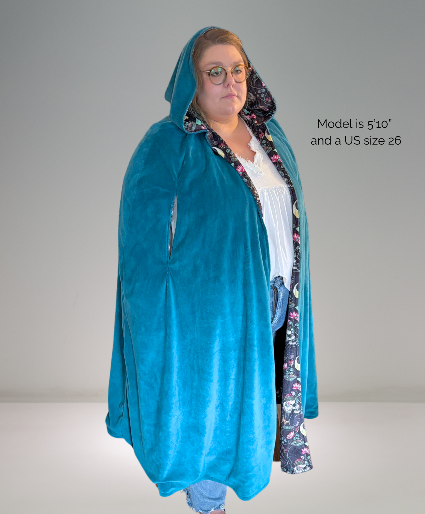 Deluxe Minky Cloak - Customizable Hooded Cape