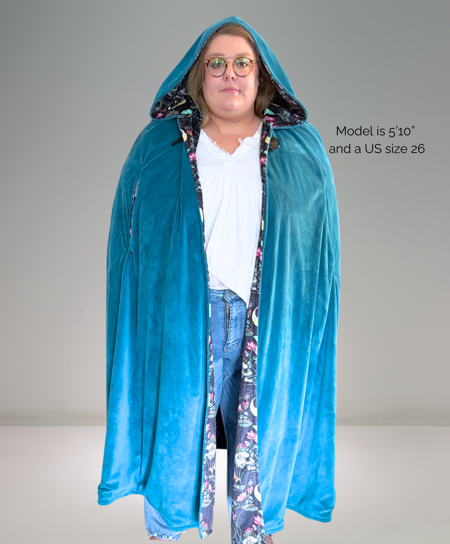 Deluxe Minky Cloak - Customizable Hooded Cape