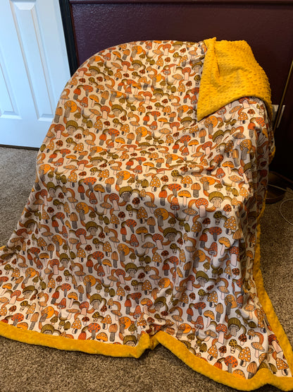 Custom Grownup Blankies - Fall Collection, Minky Blanket