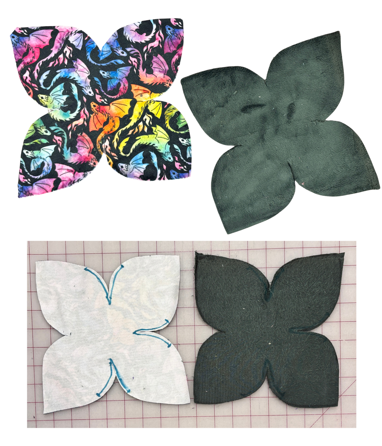 Tea Tulip Kit - Pre-Cut Fabric Bundle