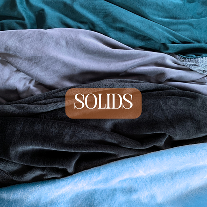 Solids - Custom Grownup Blankies