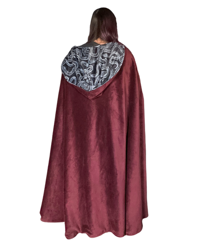 Standard Minky Cloak - Customizable Hooded Cape