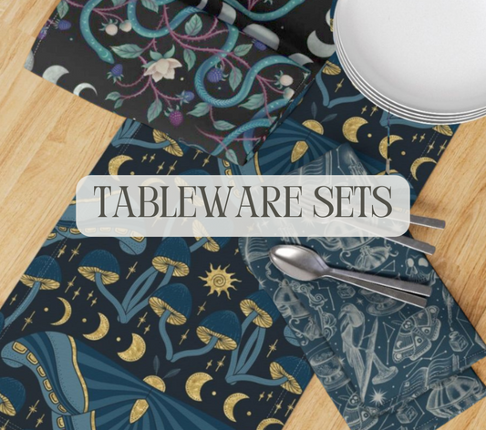 Table Set - Placemats & Napkins + Runner