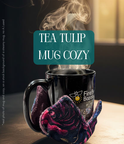 Tea Tulips - Mug Cozies