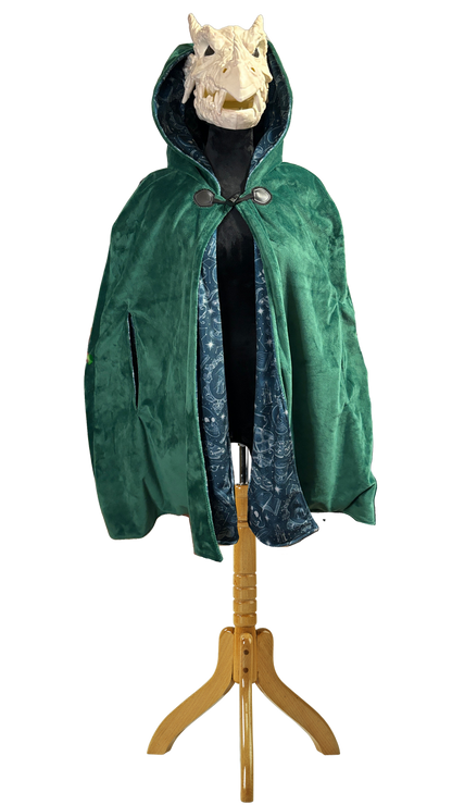 Deluxe Cloak (Hood, pockets, arm slits)