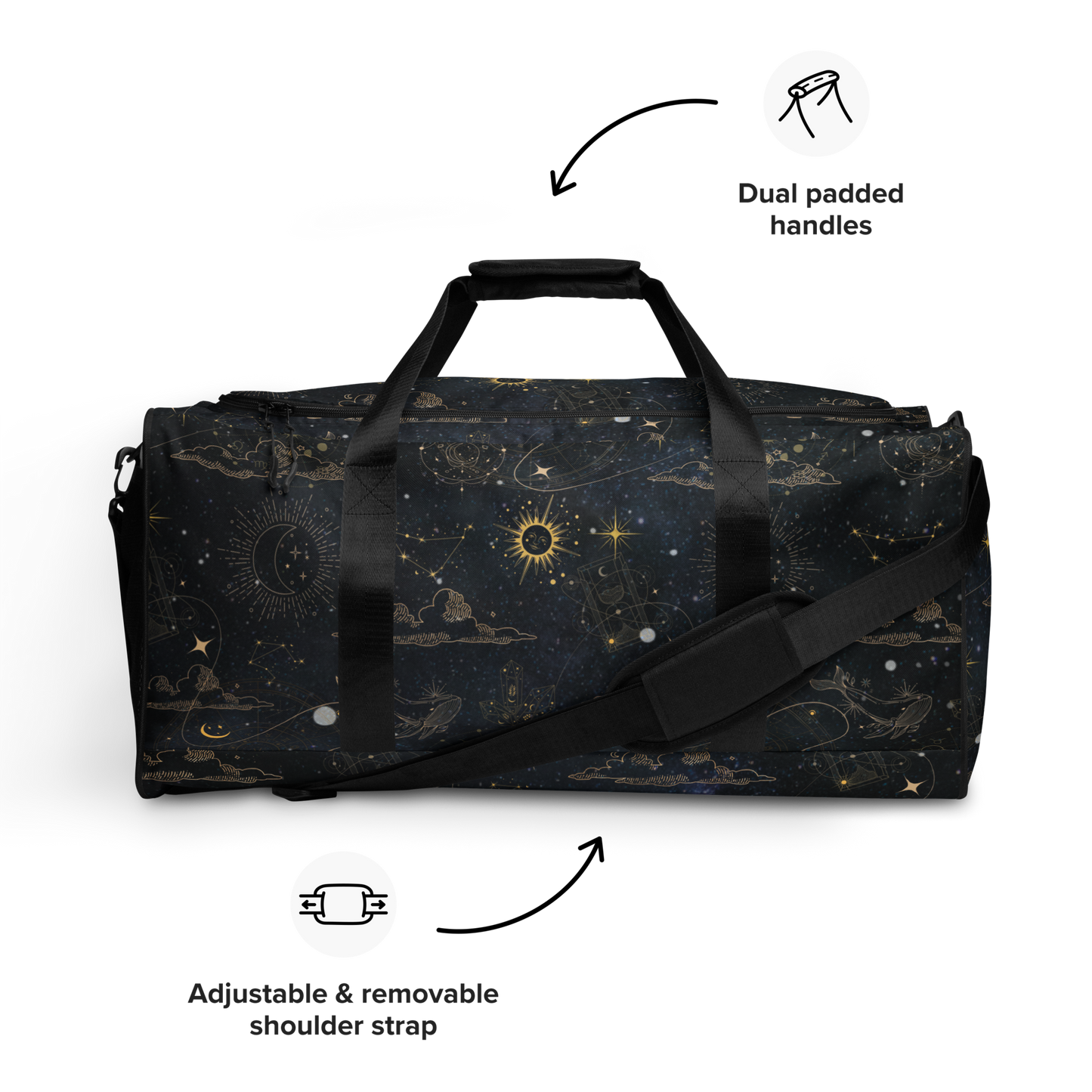 Duffel bag - Celestial Night Sky