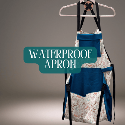 Apron with Waterproof Pocket - FireflyBazaarTX
