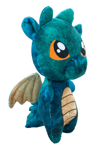 Blake the Blankie Dragon - Ready - Made Plushies - FireflyBazaarTX