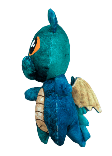 Blake the Blankie Dragon - Ready - Made Plushies - FireflyBazaarTX