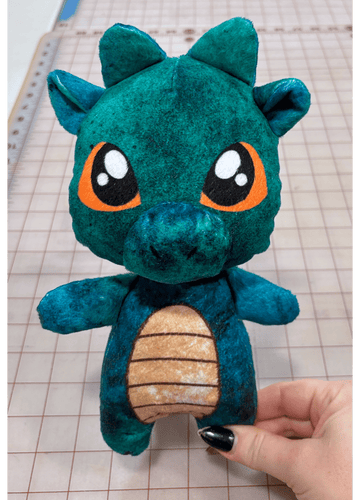 Blake the Blankie Dragon - Ready - Made Plushies - FireflyBazaarTX