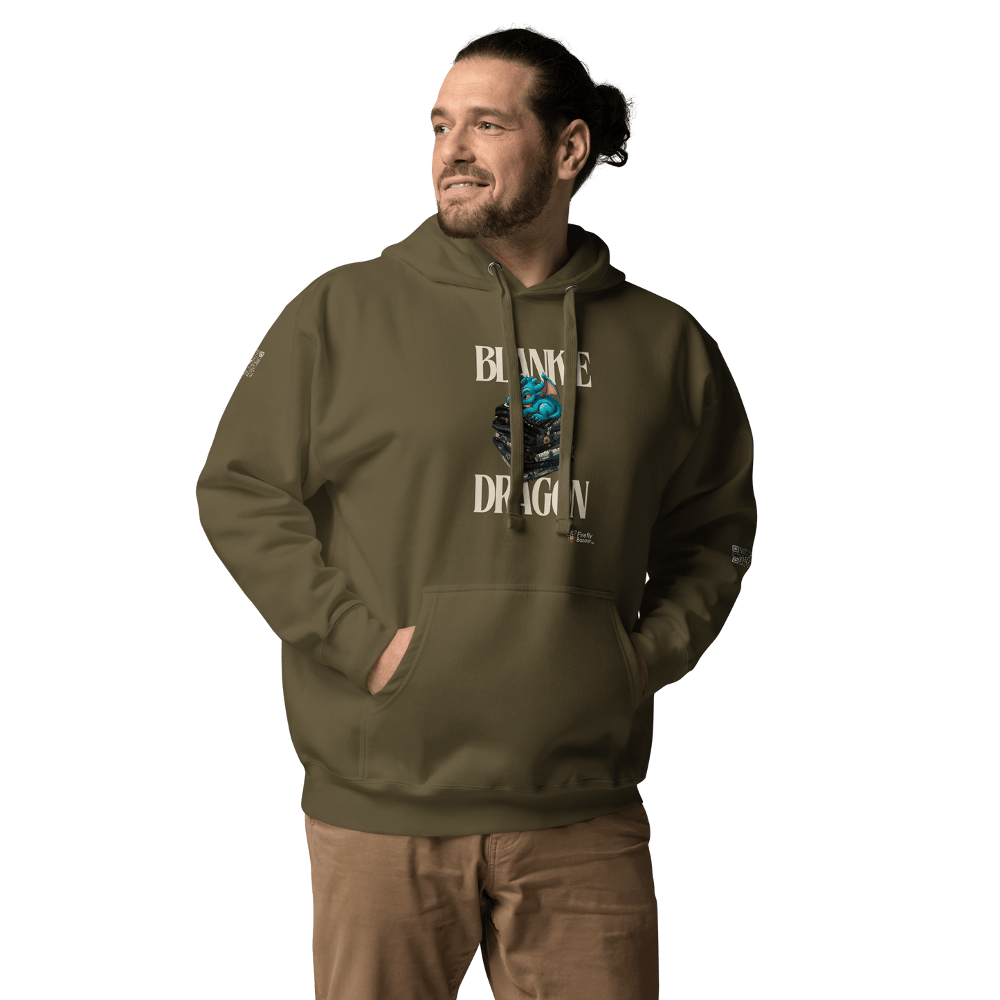 Blankie Dragon Supersoft Hoodie - FireflyBazaarTX