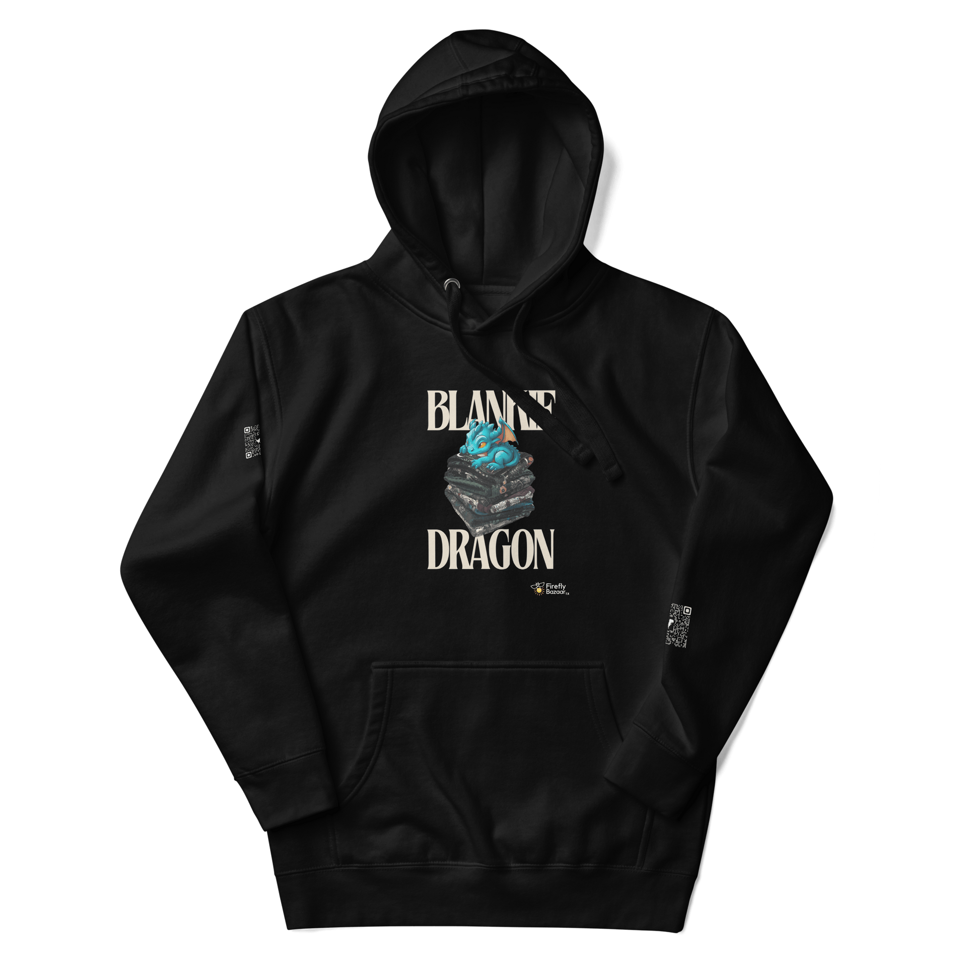 Blankie Dragon Supersoft Hoodie - FireflyBazaarTX