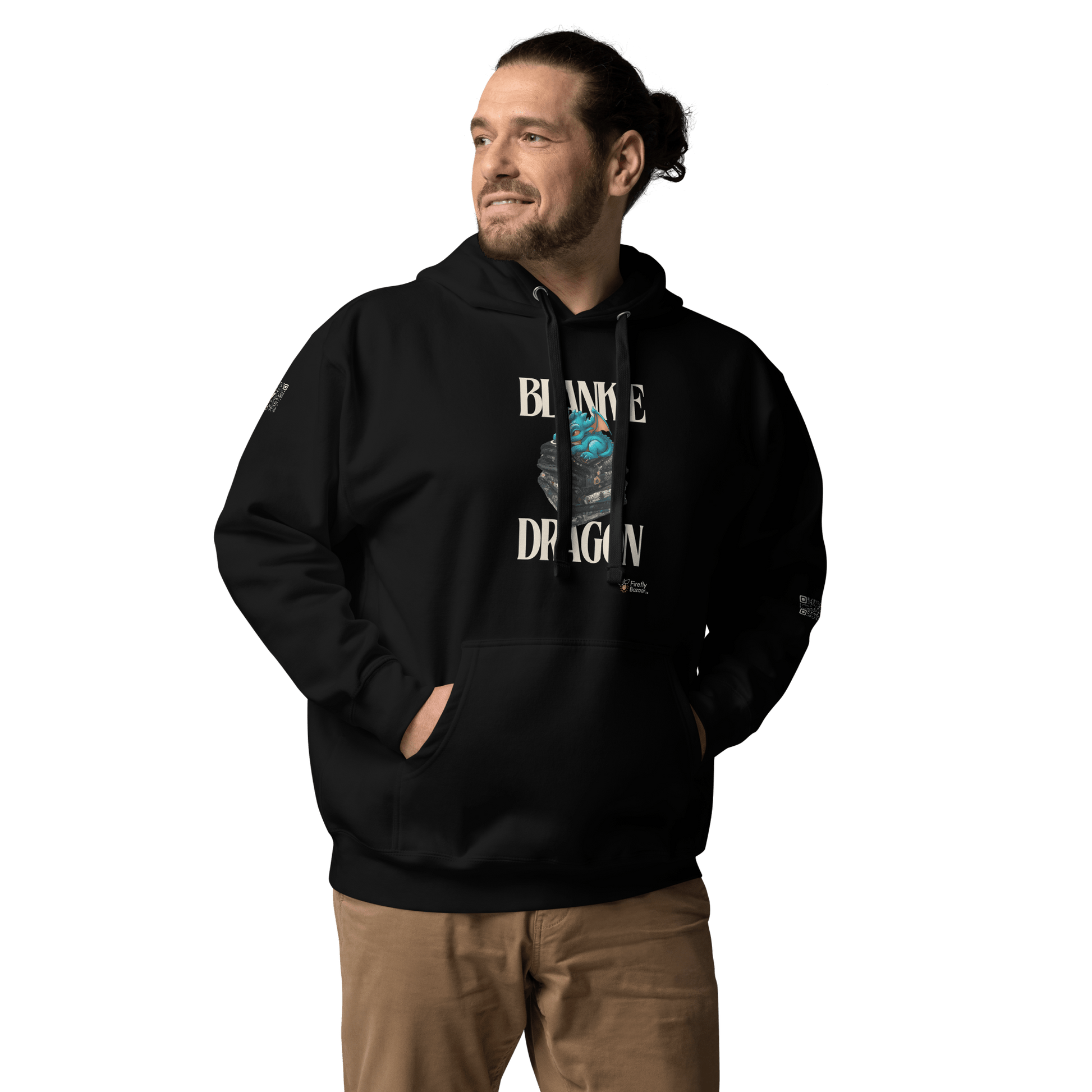 Blankie Dragon Supersoft Hoodie - FireflyBazaarTX