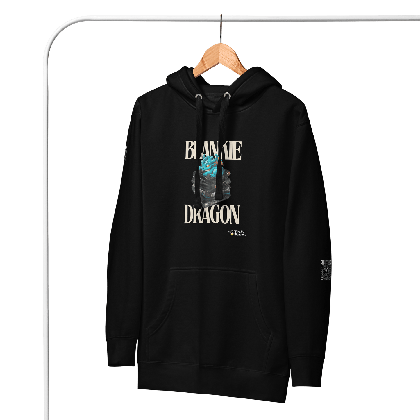 Blankie Dragon Supersoft Hoodie - FireflyBazaarTX